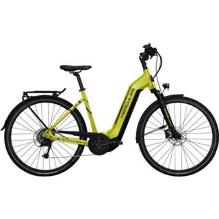 👉 Elektrische stadsfiets groen active vrouwen Hercules Intero I-8 dames fel 53cm...