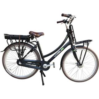 👉 Elektrische fiets zwart active vrouwen Vogue e-Elite dames mat 57cm 468 Watt 8717853992940