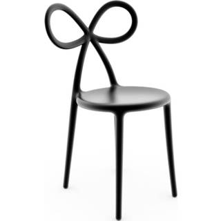 👉 Zwart active Qeeboo Ribbon Chair Black - single pack 8052049050623