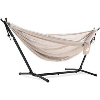 👉 Hangmat active Vivere Mesh - met Standaard 250 cm Sand/Sky 713799004813