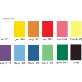 👉 Festival vlaggenlijn 15x35cm - 20m - sterke stof | Vrolijke kleuren