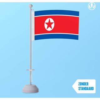 👉 Tafelvlag active Noord-Korea 10x15cm 7430439390350