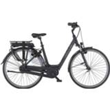 👉 Elektrische stadsfiets zwart active vrouwen Hercules Montfoort F7 dames mat 50cm...