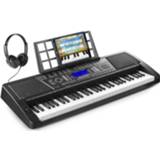 👉 MIDI Keyboard active MAX KB12P met 61 aanslaggevoelige toetsen en koptelefoon 8720105708763