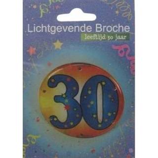 👉 Broche active Lichtgevende met tekst 30 jaar 7424951847850