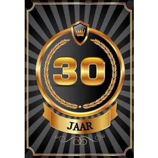 👉 Deur poster active Luxe 30 jaar thema deurposter