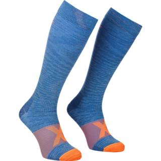 👉 Sock mannen blauw Ortovox - Tour Compression Long Socks Skisokken maat 42-44, 4251422570763