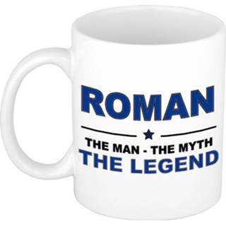 Beker keramiek active mannen Roman The man, myth legend verjaardagscadeau mok / 300 ml