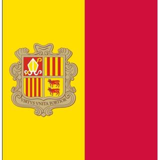 👉 Tafel vlag active Tafelvlag Andorra 10x15cm | met standaard 7424953760768