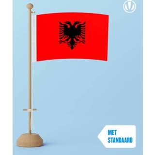 👉 Tafelvlag active Albanie 10x15cm | met standaard 7424953086035