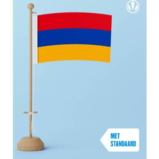 👉 Tafel vlag active Tafelvlag Armenie 10x15cm | met standaard 7424957227298