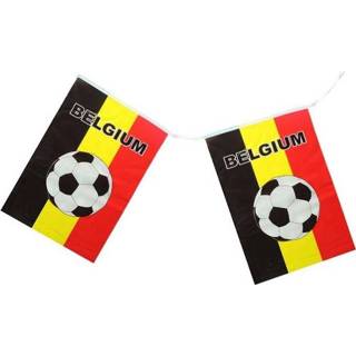 👉 Vlaggenlijn active Belgie met voetbal 10m 7424953170130