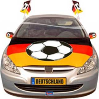 👉 Motorkaphoes active Motorkap hoes Duitsland met voetbal auto versiering 7424950591549