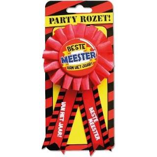 👉 Rozet active rood Beste meester