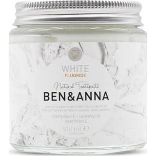 👉 Tandpasta active Ben&Anna Whitening met Fluoride 100 gr 4260491220943