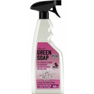 👉 Allesreiniger donkergroen active 6x Marcel's Green Soap Spray Patchouli&Cranberry 500 ml 8719189416589