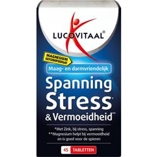 Lucovitaal Magnesium Spanning, Stress en Vermoeidheid 45 tabletten