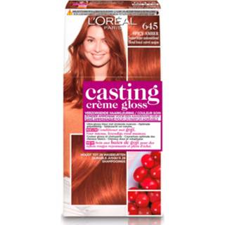 👉 Dag crème active 3x L'Oréal Casting Gloss Haarkleuring 645 Ambre - Donker Koper Mahonie 3600520985497
