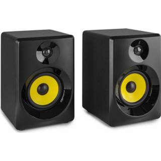 👉 Monitor Speaker zwart active Vonyx SMN30B actieve studio speakers 60W - 8715693321050