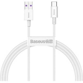 👉 Oplaadkabel wit Baseus Superior Series USB-C Data & - 66W, 1m 6953156205505