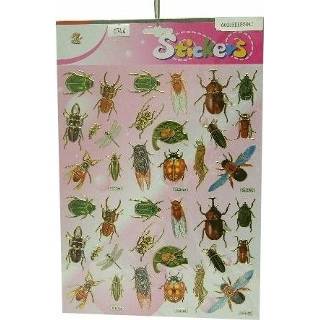 👉 Small kid Insecten stickertjes op een vel