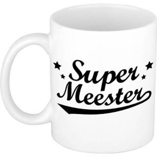 👉 Beker active Super meester bedankt mok / 300 ml