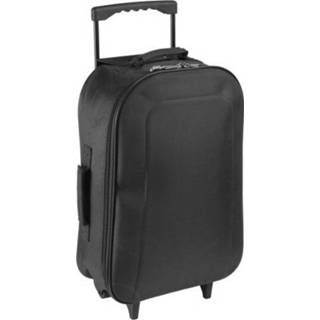 👉 Trolley active zwart Opvouwbare trolley/reiskoffer 46 cm