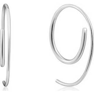 👉 Oorbel zilver active Ania Haie Twist Through Oorbellen van