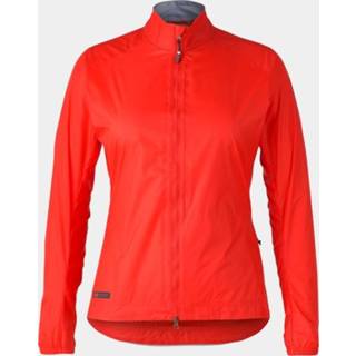 👉 Rood large l active vrouwen Bontrager Circuit Womens Cycling Rain Jacket Radioactive Red
