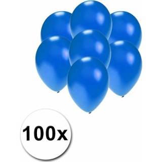 👉 Ball onnet active blauw Kleine metallic ballonnetjes 100 stuks