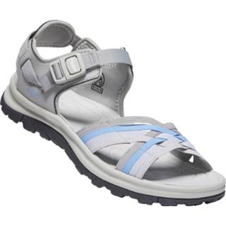 👉 Keen - Women's Terradora II Strappy Open Toe - Sandalen maat 10,5, grijs