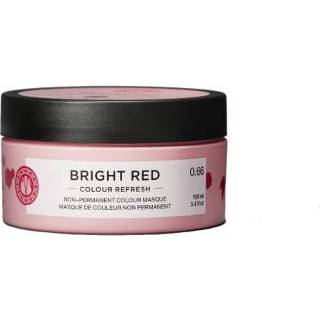 👉 Haarmasker rood active Maria Nila Colour Refresh 100ml 0.66 Bright Red 7391681047099