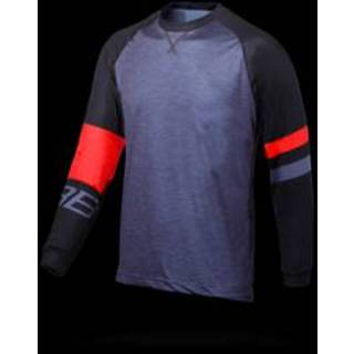 👉 Shirt lange mouw grijs zwart rood m active BBB BBW-317 Switchback MTB Style Grijs/Zwart/Rood 8716683109924