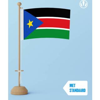 👉 Tafelvlag active Zuid-Soedan 10x15cm | met standaard 7424957653615