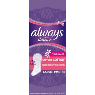 Maandverband large active Always Inlegkruisjes Discreet Fresh 30 stuks 4015400566632