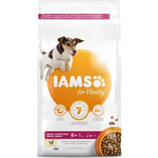 👉 Small medium active Iams Dog Senior - Kip 3 kg 8710255128122