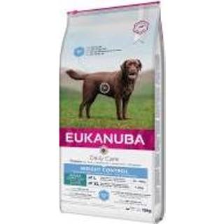 👉 Large 2x 15kg Eukanuba Daily Care Weigth Control Adult Dog Hundefutter trocken 8710255121796