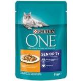 👉 Kattenvoer groene Purina ONE Senior 7+ Kip - Kip/ Bonen 12 x 85 g 7613035926363