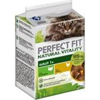 👉 36x50g Perfect Fit Katze Natural Vitality Huhn und Truthahn Katzenfutter nass 4770608259549