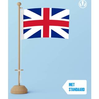 👉 Tafelvlag groot active Brittannie 10x15cm | met standaard 7424951148162