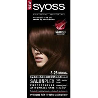 👉 3x Syoss 3-28 Dark Chocolate Haarverf