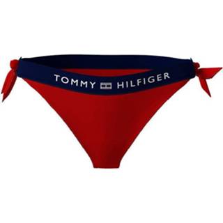 👉 Tommy Hifiger bikinibroekje cheeky side tie - rood