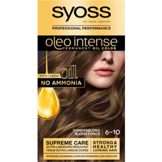 👉 Haarkleuring active 3x Syoss Oleo Intense Haarverf 6-10 Donkerblond 5412530805386