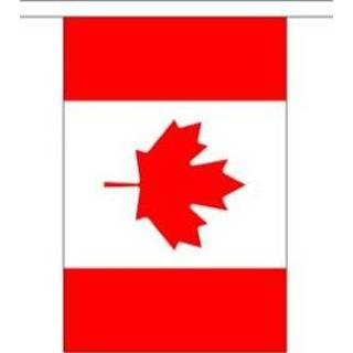 👉 Vlaggenlijn stof active Canada - 9 meter | 7424957043089