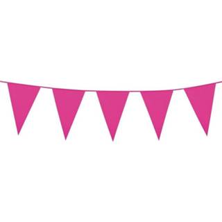 👉 Polyethyleen roze Boland Mini-vlaggenlijn 3 Meter Polyetheen Knalroze 8712026747112