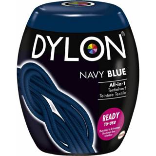👉 3x Dylon Textielverf Navy Blue 350 gr