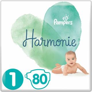 👉 Pamper 1 active 2x Pampers Harmonie Luiers Maat (2-5kg) 80 stuks 8001841654317