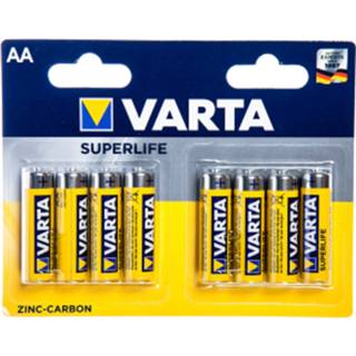 👉 Batterij Varta Batterijen Aa Superlife R06 1,5v Zink-carbon 8 Stuks 4008496886685