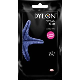 Textielverf blauw active 4x Dylon - Handwas Ocean Blue 50 gr 5000325021631