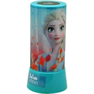 👉 Nachtlamp blauw kunststof meisjes Disney Frozen Ii 20 Cm 8435507824750